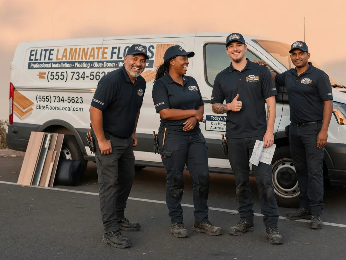 Laminate flooring installation company in Lamont, MI